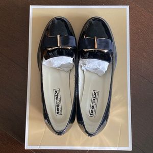 New Loafer with Black Patent Leather